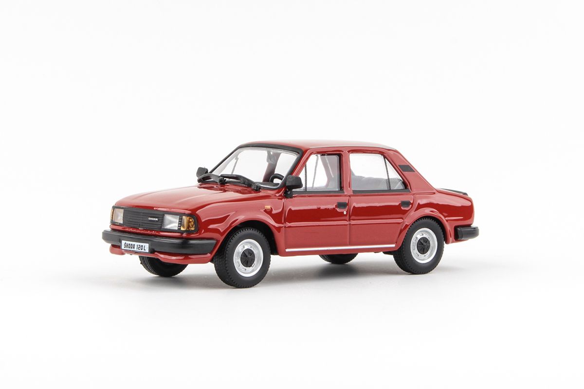 Škoda 120L (1984) - Červená Zemitá [1:43]
