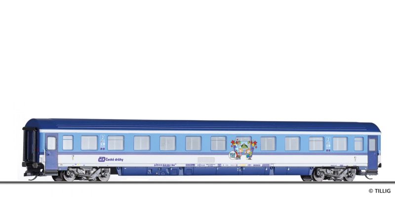 Rýchlikový vagón Bmz 229 ČD [TT]
