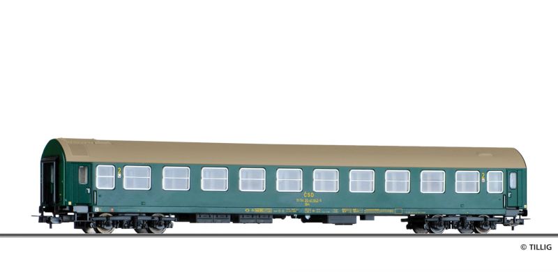 Osobný vagón Bm 842-5 ČSD [H0]