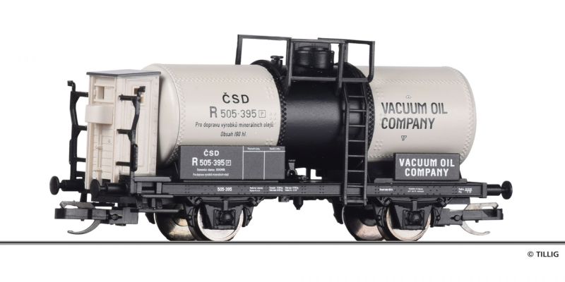 Cisternový vagón R "VACUUM OIL COMPANY" ČSD [TT]