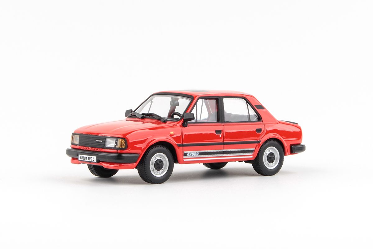 Škoda 120L (1984) - Červená Šípková [1:43]