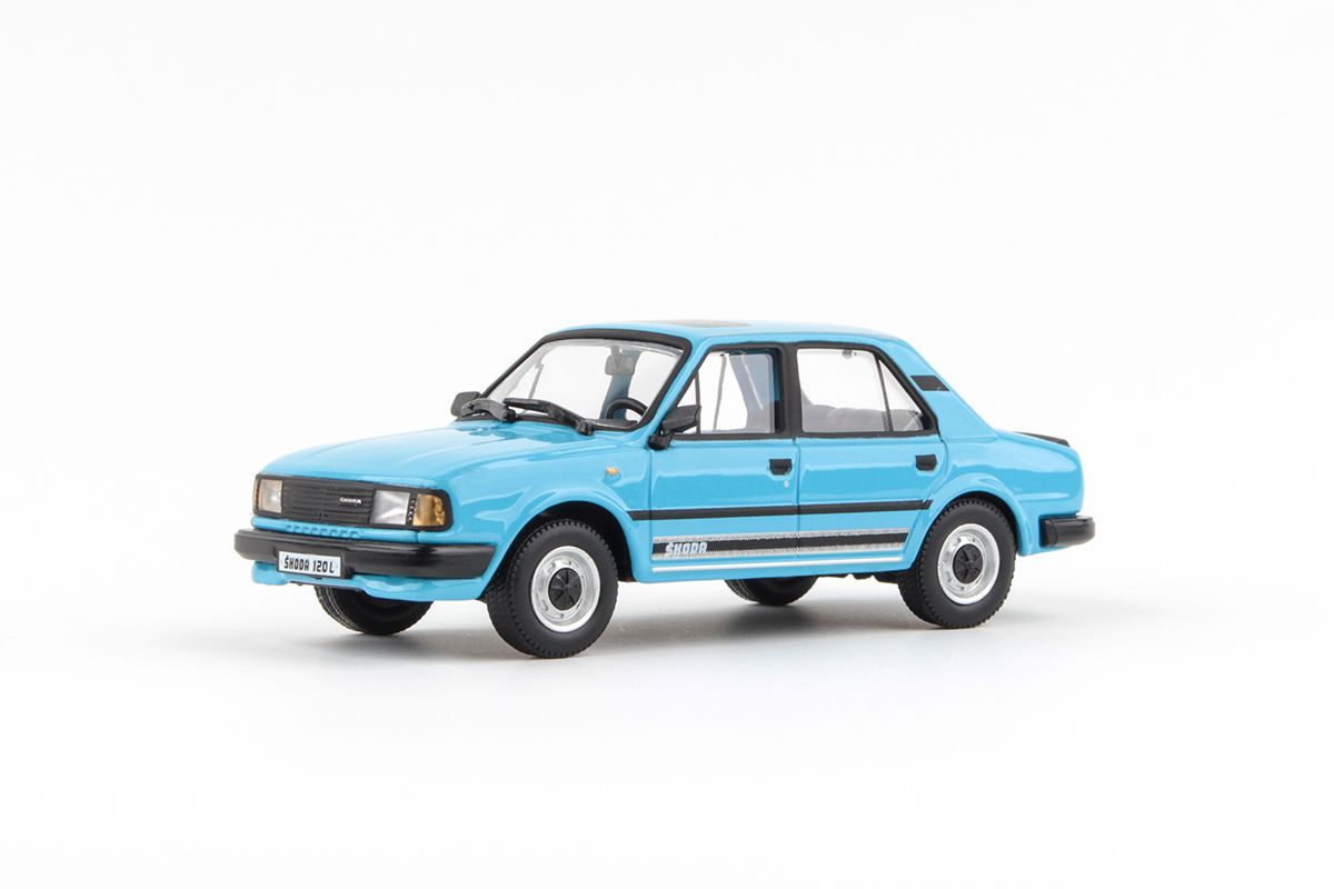 Škoda 120L (1984) - Modrá Blankytná [1:43]